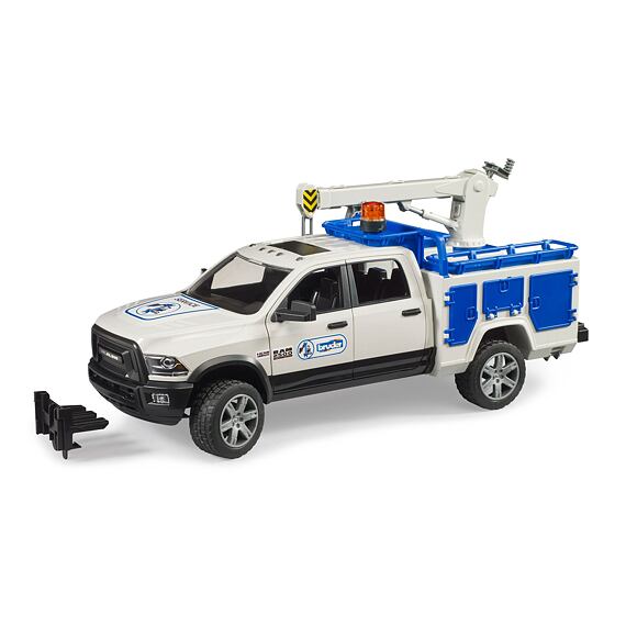 Service truck with rotating beacon light - Bruder 2509