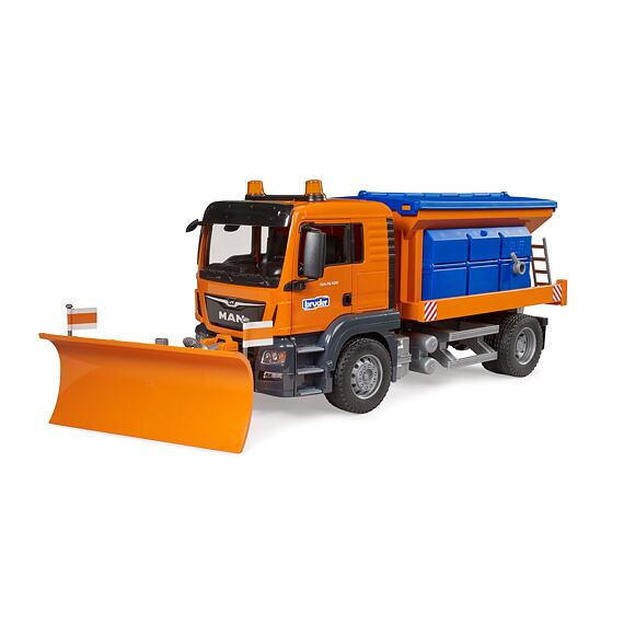 MAN TGS Winter service vehicle with plough blade - Bruder 3785