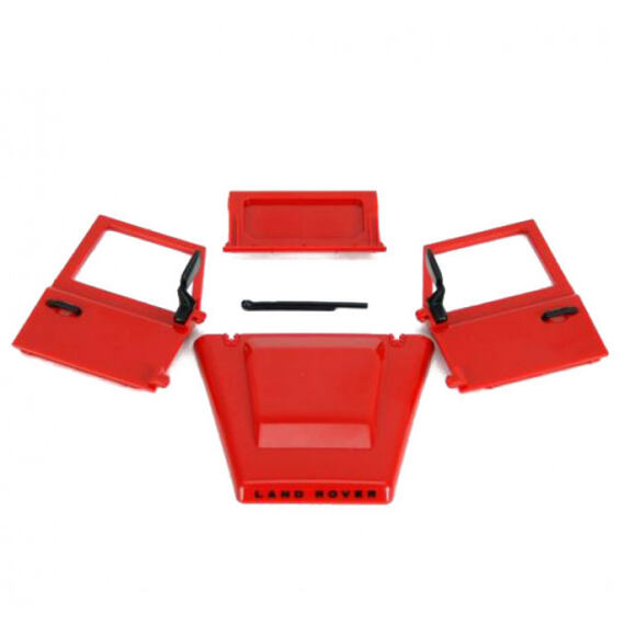 Bonnet and doors for Land Rover - Bruder 42567
