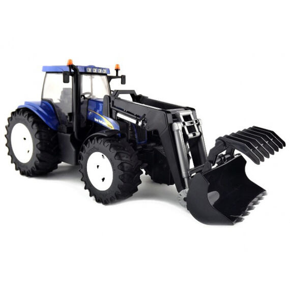 New Holland T8040 tractor with front loader - Bruder 3021
