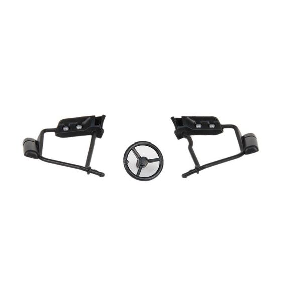 Steering wheel and mirrors for Claas Jaguar - Bruder 44143