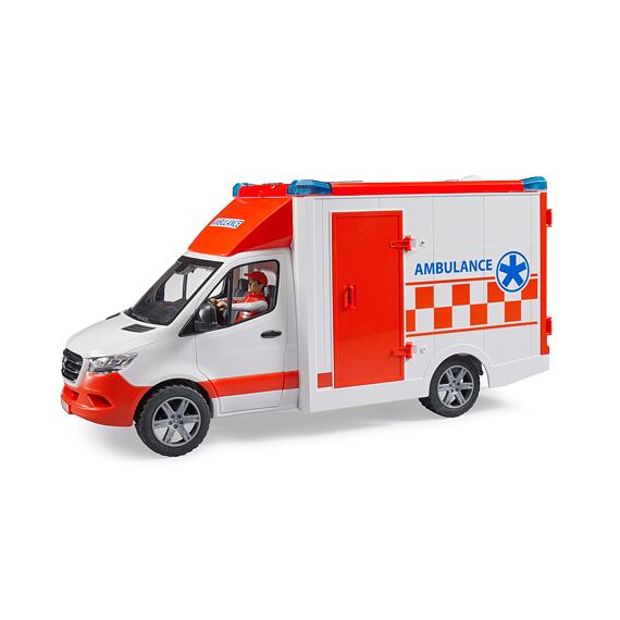 MB Sprinter ambulance with driver - Bruder 2676