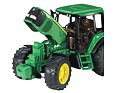 Traktor John Deere 6920 s čelním nakladačem a vlekem - Bruder 1134