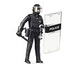 Policista těžkooděnec - Bruder 62151