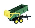 Traktor John Deere 6920 s čelním nakladačem a vlekem - Bruder 1134