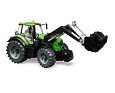 Deutz-Fahr 8280 TTV s čelním nakladačem - Bruder 3161