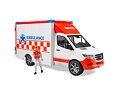 Sanitka MB Sprinter s řidičem - Bruder 2676