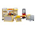 Pobočka přepravce DHL s figurkou - Bruder 62251