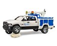 Service truck with rotating beacon light - Bruder 2509