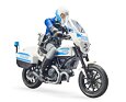 Policejní motocykl Ducati Scrambler - Bruder 62731