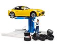 Autoservis, roadster a mechanik - Bruder 62112