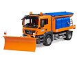 MAN TGS Winter service vehicle with plough blade - Bruder 3785
