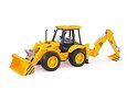 Traktor JCB 4CX s čelním nakladačem a lžící - Bruder 2428