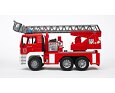 Nákladní auto MAN s požárním žebříkem a sirénou - Bruder 2771