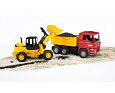 Nákladní auto MAN TGA s čelním nakladačem FR130 - Bruder 2752