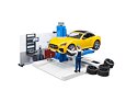 Autoservis, roadster a mechanik - Bruder 62110