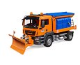 MAN TGS Winter service vehicle with plough blade - Bruder 3785