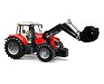 Traktor Massey Ferguson 7624 s čelním nakladačem - BRUDER 3047
