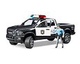 Policejní auto RAM 2500 s policistou - Bruder 2505