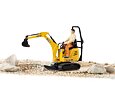 Mikrobagr JCB 8010 CTS s figurkou - Bruder 62002