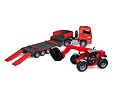 MAN TGA truck with trailer and Manitou telehandler - Bruder 2774