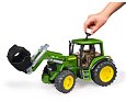 John Deere 6920 tractor with front loader - Bruder 2052