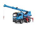 MAN TGS crane truck - Bruder 3771