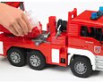 Nákladní auto MAN s požárním žebříkem a sirénou - Bruder 2771