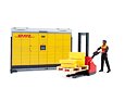 Pobočka přepravce DHL s figurkou - Bruder 62251