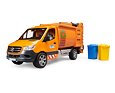 Městský popelářský vůz Mercedes-Benz Sprinter - Bruder 2682