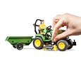 Zahradní traktor John Deere X949 s figurkou - Bruder 62104