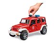 Hasičské auto Jeep Wrangler s figurkou hasiče - Bruder 2528