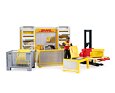 Pobočka přepravce DHL s figurkou - Bruder 62251