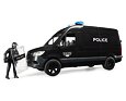 MB Sprinter with police officer - Bruder 2685