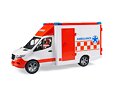 Sanitka MB Sprinter s řidičem - Bruder 2676